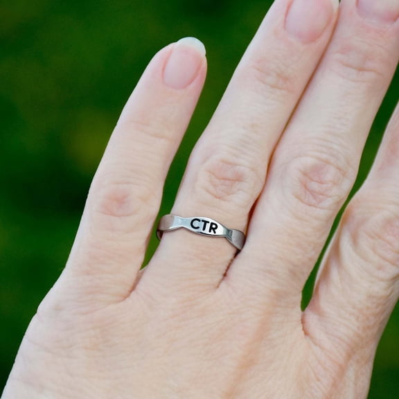 Ringmasters Scallop Stainless Steel Choose the Right CTR Ring Size 6