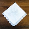 thumbnail image 1 of Ringmasters St. George Utah Temple Lace Hanky, 1 of 23