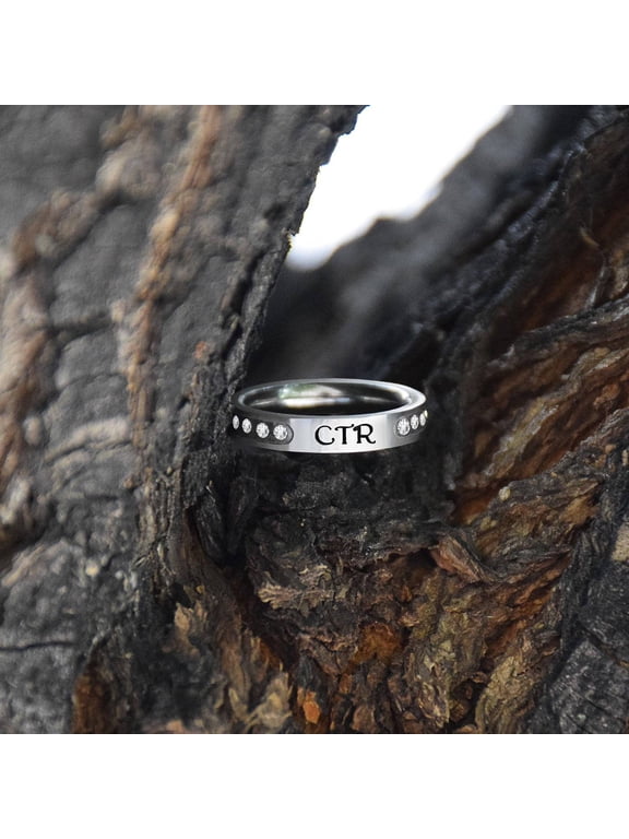Ringmasters Twinkle Stainless Steel Choose the Right CTR Ring Size 8.5