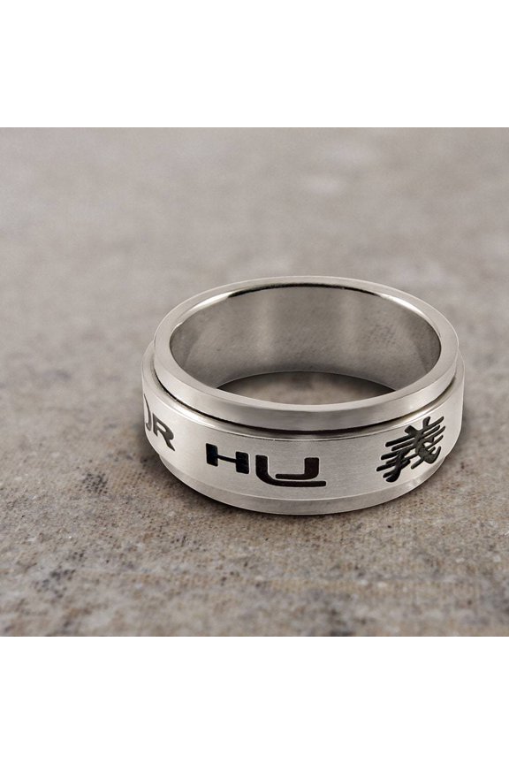Ringmasters Universal Multi-language Spinner Stainless Steel Choose the Right CTR Ring Size 12.5