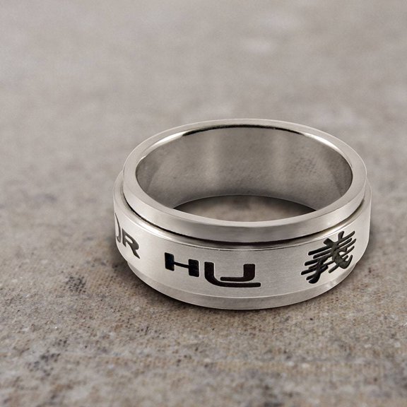 Ringmasters Universal Multi-language Spinner Stainless Steel Choose the Right CTR Ring Size 6.5