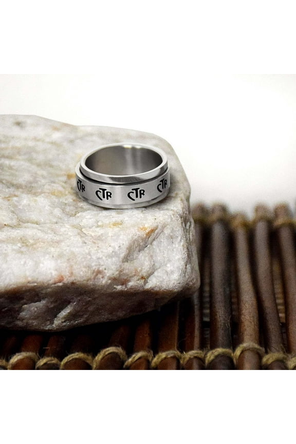 Ringmasters Wide Spinner Stainless Steel Choose the Right CTR Ring Size 12