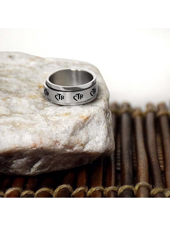 Ringmasters Wide Spinner Stainless Steel Choose the Right CTR Ring Size 13.5