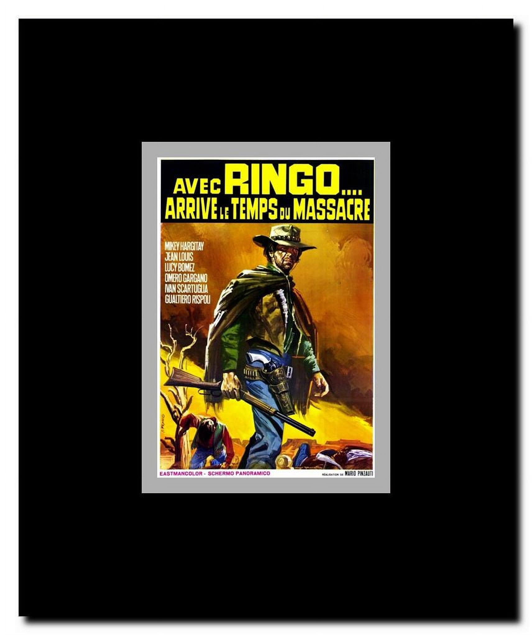 Ringo It's Massacre Time Framed Movie Poster