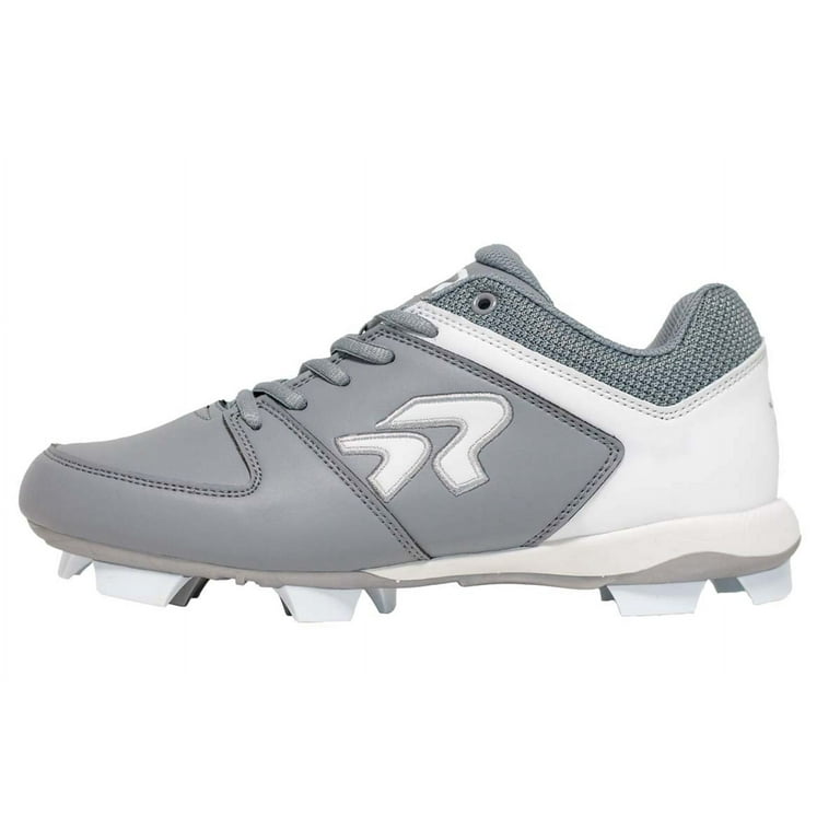 Ringor Flite Women s Softball Cleats Charcoal White Size 12 Walmart