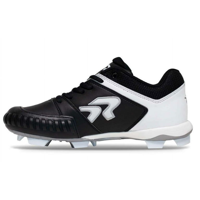 Women's metal softball best sale cleats with pitching toe