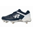 thumbnail image 1 of Ringor Flite Women's Softball Spikes Navy | White Size 12, 1 of 2