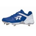 thumbnail image 1 of Ringor Flite Women's Softball Spikes Royal | White Size 8, 1 of 2