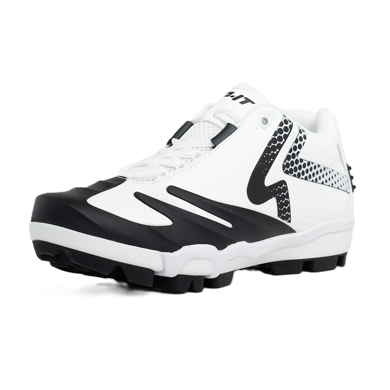 white ringor softball cleats