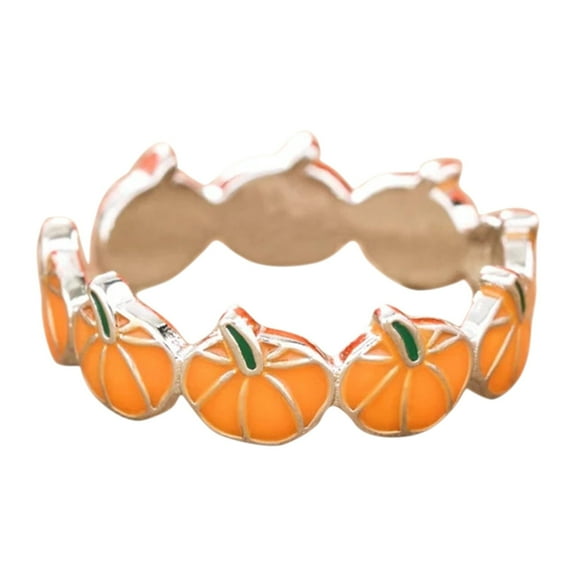 Rings Bradem Simple Temperament Silver Ring Female Fashion Personality Ring Ring Hand Jewelry Simple Ladies, Lady Ring , Orange 1X Ring, One Size