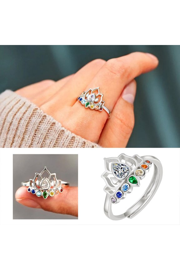 Rings To My Daughter Card Ring Silver Leaf Shaped Rhinestone Card Ring Geometric Shape Rhinestone Ring Adjustable Silver Lines Winding Ring Minimalist Ring for Her,One Size,Silver