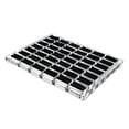 thumbnail image 1 of Rings Display Tray Holder Box Acrylic Velvet Holds 42 Rings Organizer Holder Black, 1 of 8