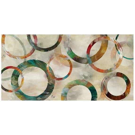 Rings Galore by Nan Wrapped Canvas Art Painting Print