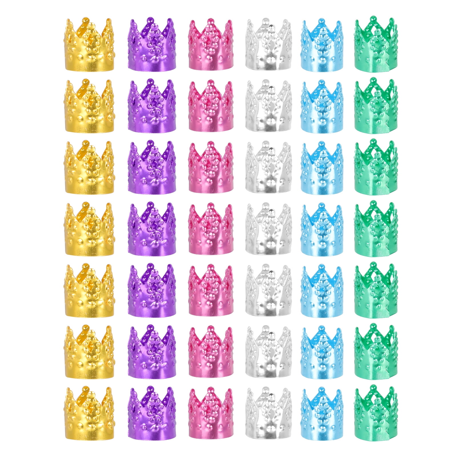 Rings Hair Dreadlocks Braids Dread Gold Aluminum Extension Loc