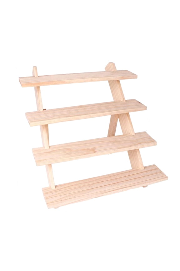 Rings Holder Jewelry Display Stand Crafts towers Handmade Desktop Photo Props Decor Organizer Rack for Wrist Watch Necklace Anklet Bracelets 4 layers