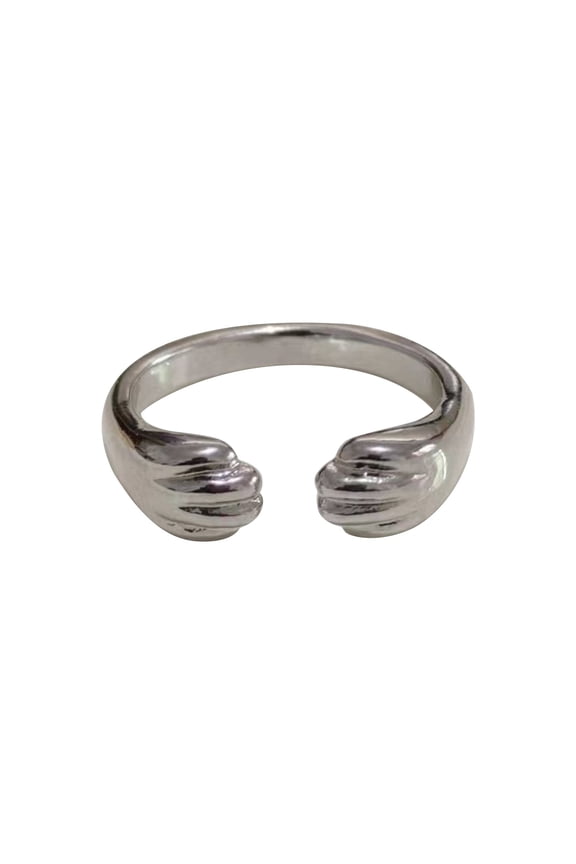 Rings Product Classification Cute Classic Ring with Light Weight Feel and Stainless Steel Construction Everyday Fashion Jewelry for Elegant Minimalist Style