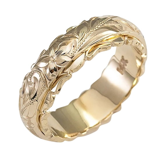 Rings for Men Sliver Rings Elegant Wedding and Jewelry Flower Rings Valentine's Day Gifts Alloy Ring Jewelry