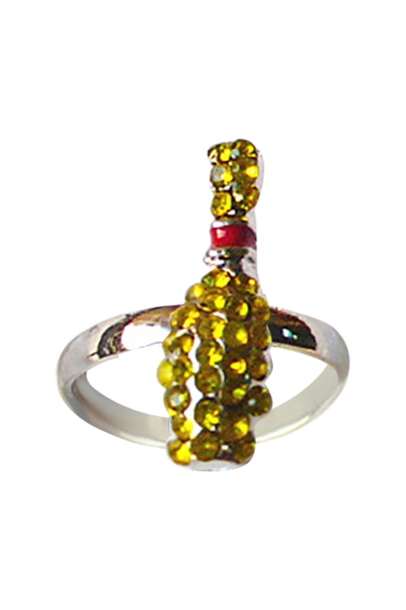 Sports Style Jewelry Ring for Sports Enthusiasts | Unique Fashion Ring by Football Volleyball Basketball Softball, Color D