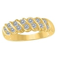 thumbnail image 1 of Rings for Women 0.56 Carat Engagement Wedding Band prong 10K Solid Yellow Gold Genuine Diamond, 1 of 4