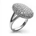 Rings for Women Crystal Full Diamond Flash Engagement Wedding Ring Size