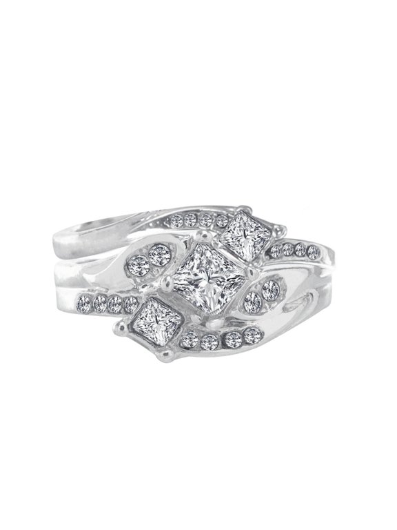 Rings for Women Diamond Set Wedding Engagement Ring Gold Rose Gold Imitation Diamond Zircon Ring Valentine's Day Gifts Clearance
