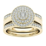 FORESTYASHE Rings for Women Girls Ring Gold-plated Inlaid Zircon Ring Classic Jewelry Gifts