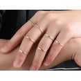 thumbnail image 1 of Clearance Rings for Women Stainless Steel 1mm Rings Simple Ring for Men Wedding Band Couples Birthday Valentine's Day Jewelry, Size 4-10, 1 of 5