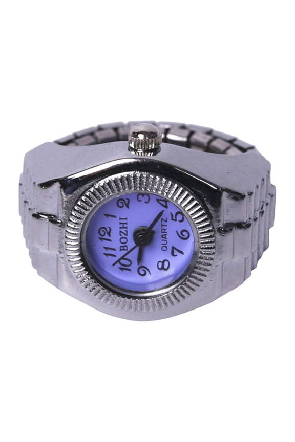 Rings for Women Vintage Ring Watch Round Fashion Roman Numerals Finger Watch