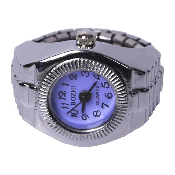 Rings for Women Vintage Ring Watch Round Fashion Roman Numerals Finger Watch