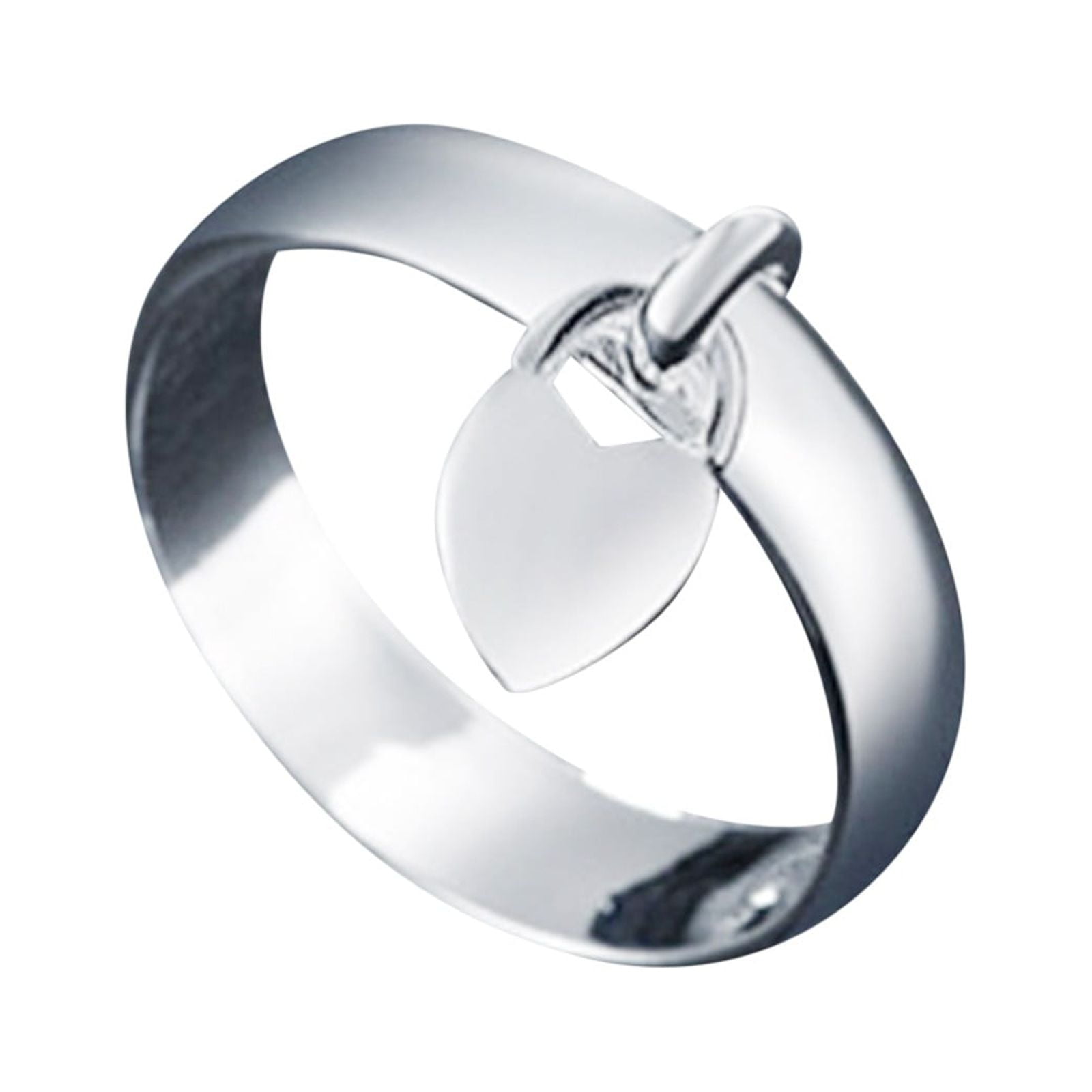 Rings under 10 Bride Ring Set Silver Plated Wedding Chain Classic Lady