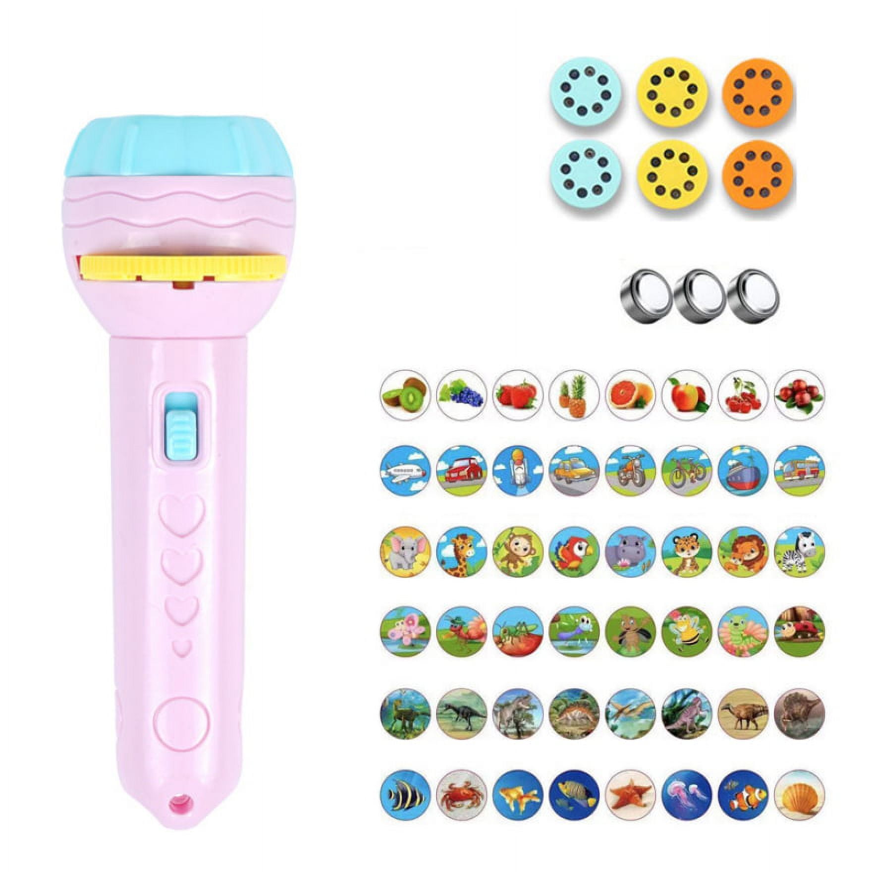 Ringshlar Flashlight Projector for Kids Baby Sleeping Story Book