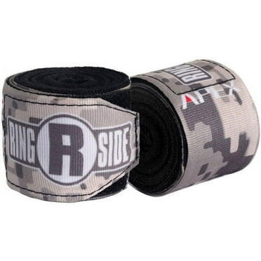 Ringside Apex Boxing Hand Wraps, Black/White Camo