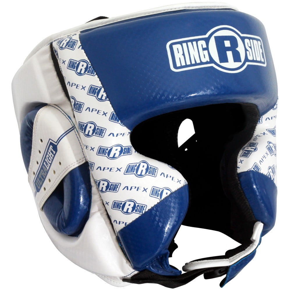 Ringside Apex Training Headgear Small / Medium Blue / White