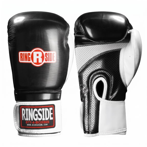 Ringside Arrow Boxing Training & Sparring Gloves, 16 oz, Textured Vinyl Shell with IMF Tech Foam, Mesh Palm and Hook & Loop Wrist Strap for MMA, Muay Thai & Kickboxing