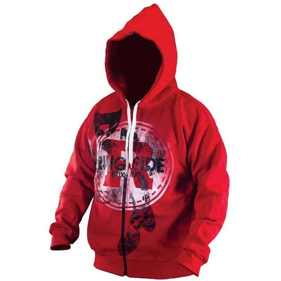 Ringside Circle R Hoodie Large Red