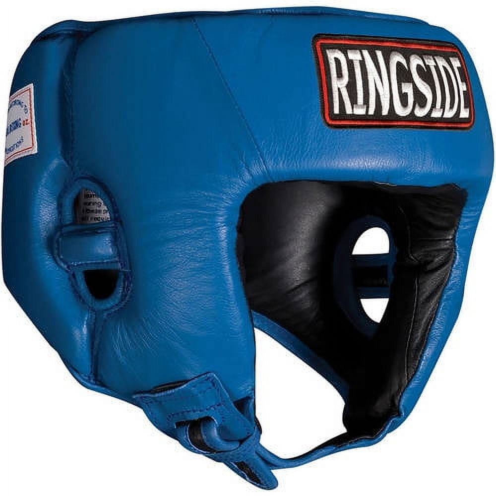 Ringside Competition-Like Open Face Sparring Headgear XLarge Blue