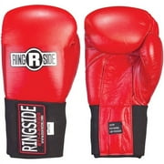 Ringside Competition-Like Safety Sparring Gloves Hook & Loop 12 oz Red