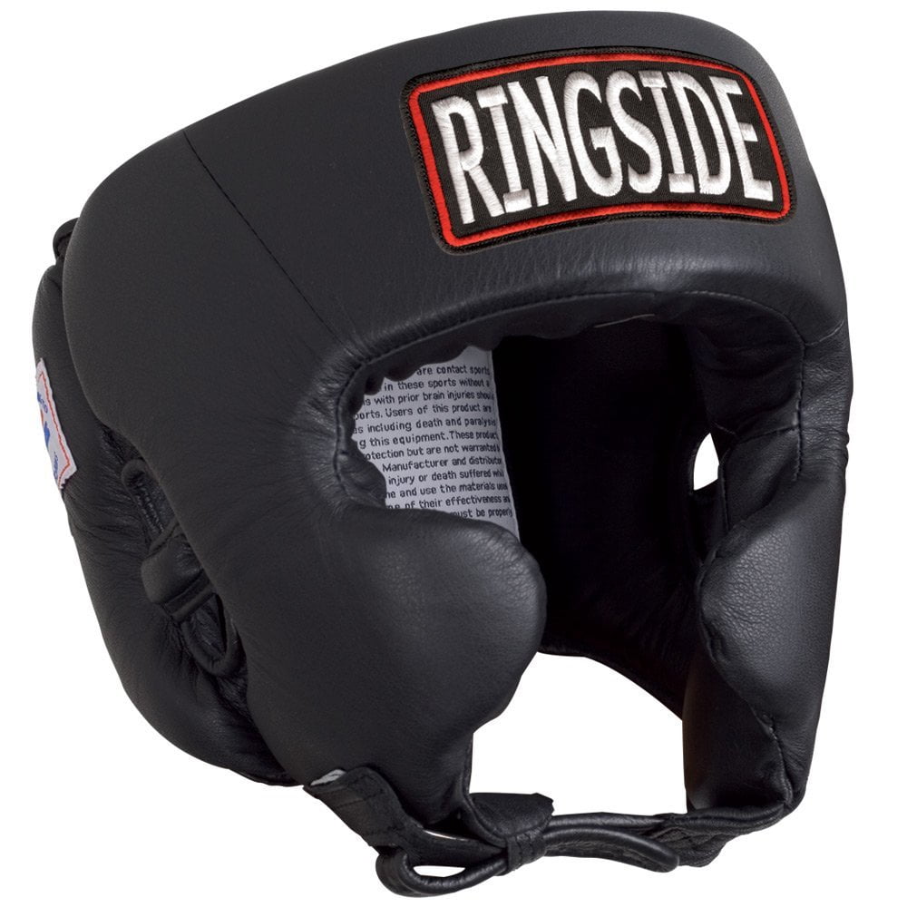 Ringside Competition-Like Sparring Headgear Medium Black - Walmart.com, image size:1000x1000