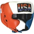 thumbnail image 1 of Ringside Competition-Like Sparring Headgear Medium Red / White / Blue, 1 of 1