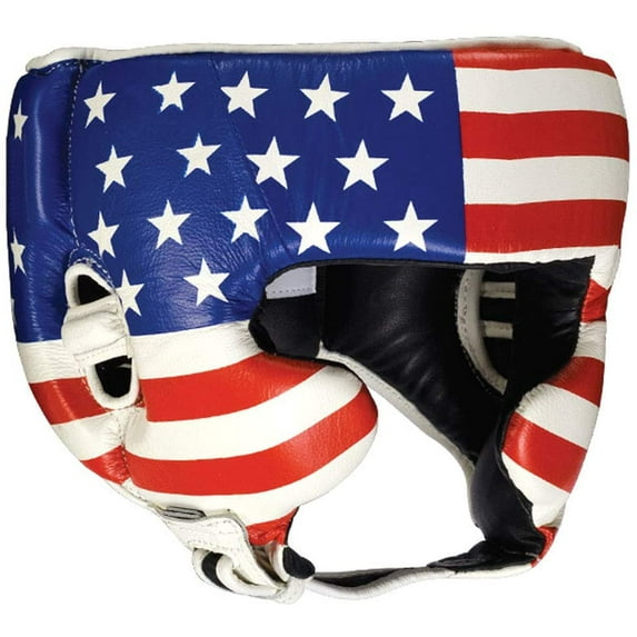 Ringside Competition-Like Sparring Headgear Medium USA Flag