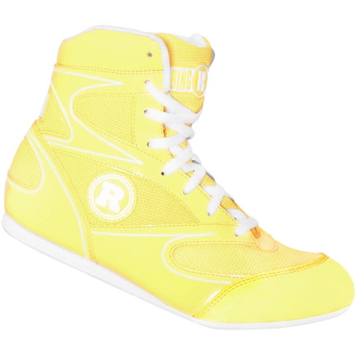 Yellow boxing shoes sale