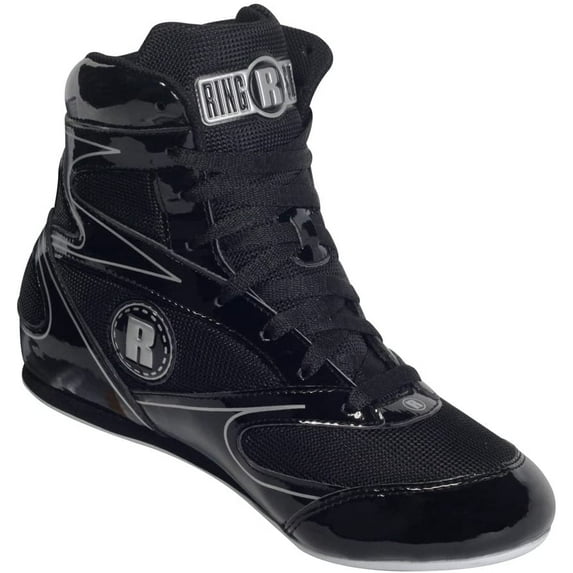 Ringside Lo-Top Diablo Boxing Shoes - Size 4 - Black