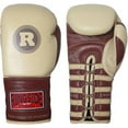 thumbnail image 1 of Ringside Heritage Pro Fight Gloves 10 oz Cream, 1 of 1