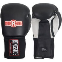Ringside IMF Tech™ Hook And Loop Sparring Boxing Gloves 16 oz Black