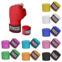 Ringside Fasce Da Boxe In Stile Messicano, Misto Cotone Elastico, Con Passante Pollice E Velcro, 457 Cm X 5 Cm, Unisex Adulto - 2