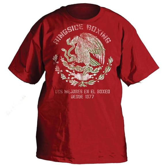 Ringside Mexican T-Shirt Medium Red
