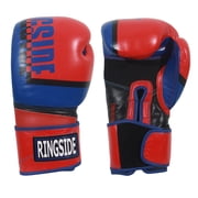 Ringside Omega Sparring Boxing Gloves, Red/Blue, 14 oz.
