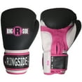 thumbnail image 1 of Ringside Pro Style Training Boxing Gloves, Black/Pink, Large/Extra Large, 1 of 6