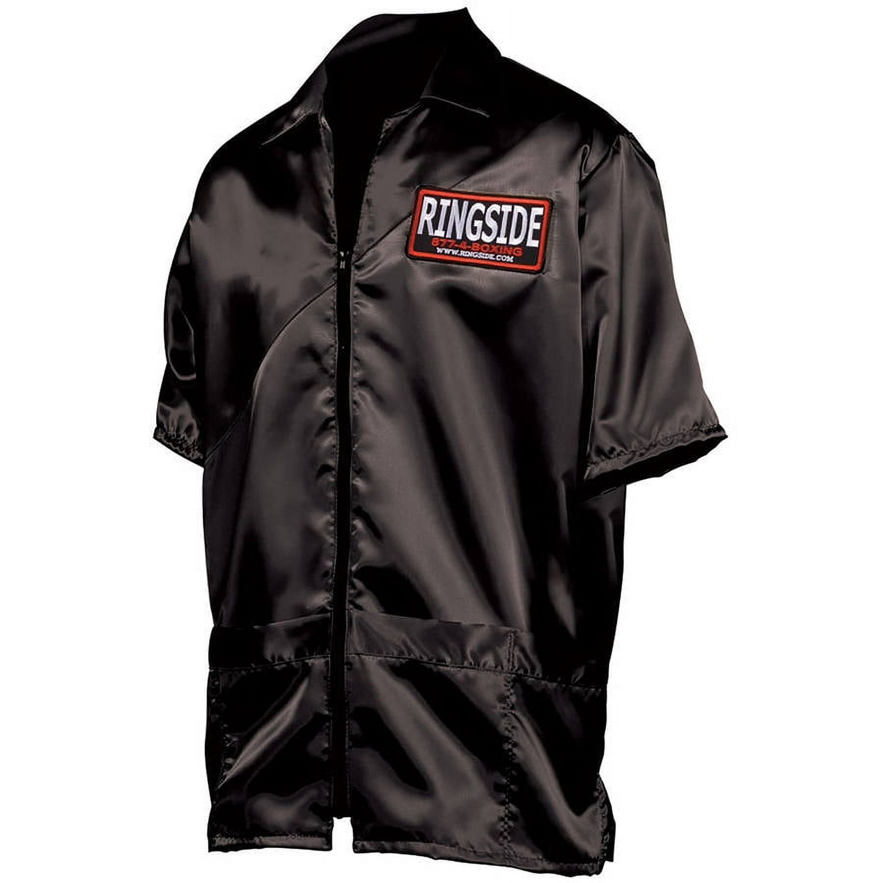 Ringside Stock Cornerman Jacket XLarge/XXLarge Black