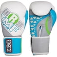thumbnail image 1 of Ringside Women's Cut IMF Tech? Sparring Gloves 10 oz Light Blue / White, 1 of 1